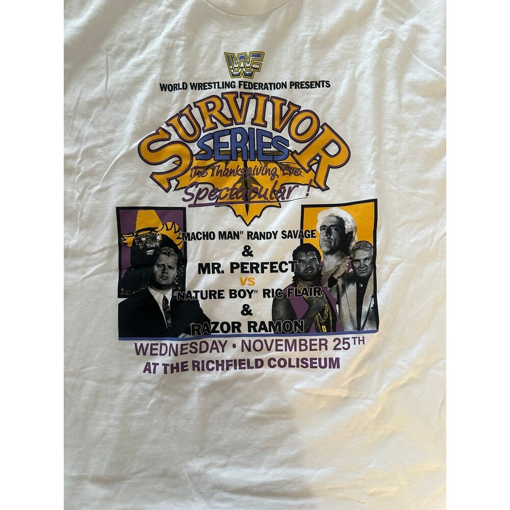 WWF Survivor Series 1992 Randy Savage Ric Flair T-Shirt